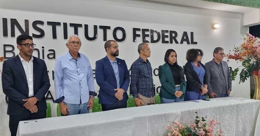 Camacã: Prefeito Paulo do Gás participa da inauguração do IFBA em Camacã